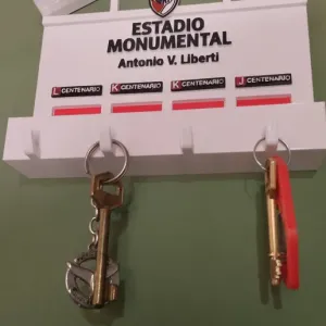 Porta llaves River Plate