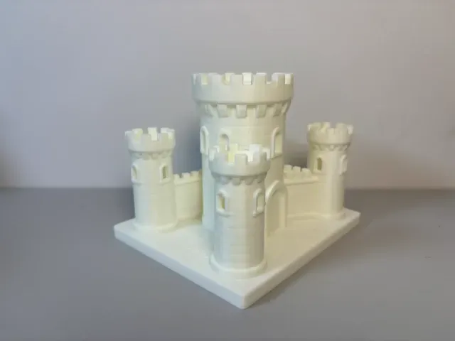 Medieval Multi-Compartment Castle Pen Holder — Фото 2 из 3
