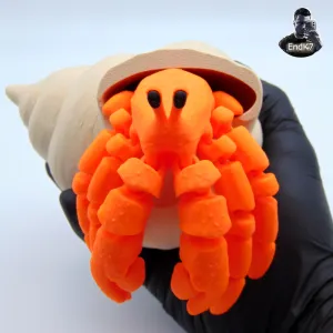 Articulated Hermit Crab - no supports