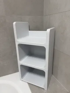 Modern 3-tier Bathroom storage shelf