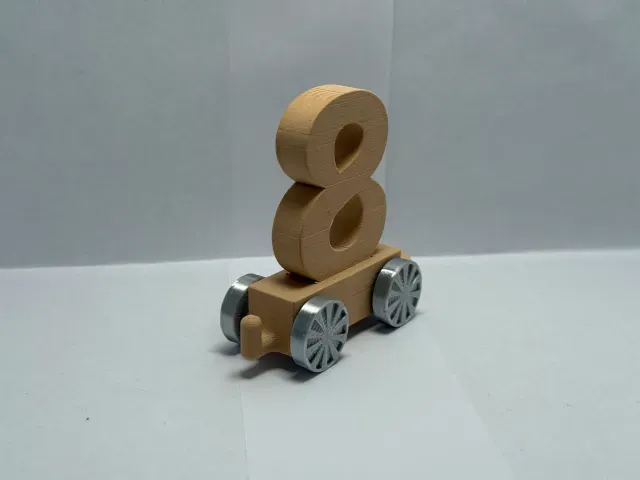 Number Train 8 Educational Toy — Image 7 of 9