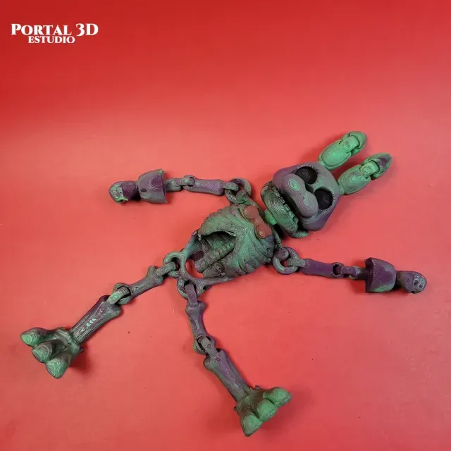 bonnie skeleton / PRINT-IN-PLACE WITHOUT SUPPORT — Image 5 of 8