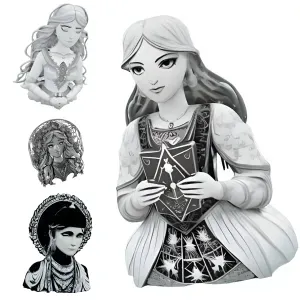 Ethereal Maiden Series - Medieval Fantasy Busts Collection