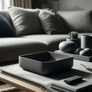 Minimalist Square Bowl – Elegant Design with Rounded Corners