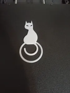 🐱 Cat Hook Bookmark — Creative Bookmark