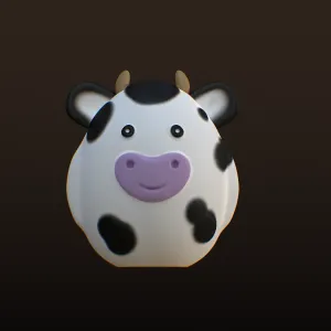 Cow Piggy Bank