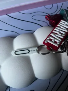 Keychain-Supported SIM Card Holder