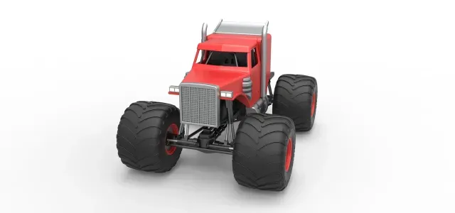 Monster Semi Truck Scale 1:25 — Фото 3 из 9