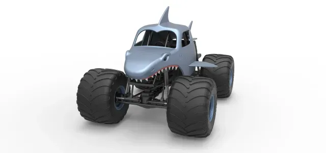 Shark Monster Truck Scale 1:25 — Фото 3 из 9