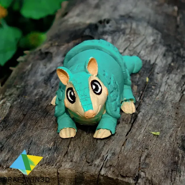 Print-in-Place Flexi Armadillos — Фото 4 из 6