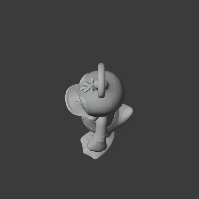 Donald Duck Spider-Man Ring Figure