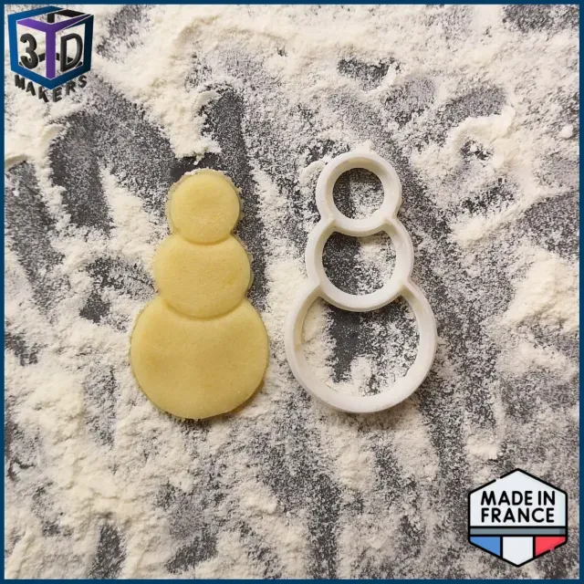Snowman cookie cutter — Image 3 of 5