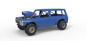 Uphill Sand Racing Dragster Version 4 Scale 1:25