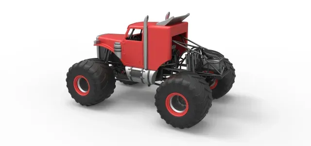 Monster Semi Truck Scale 1:25 — Фото 6 из 9