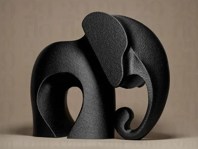 Modern Elephant Sculpture — Фото 2 из 7