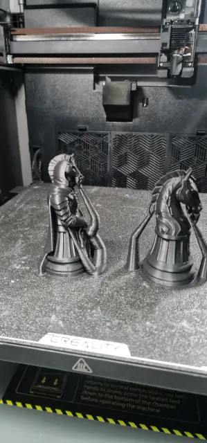 Human Face Knight Chess Piece — Image 4 of 9
