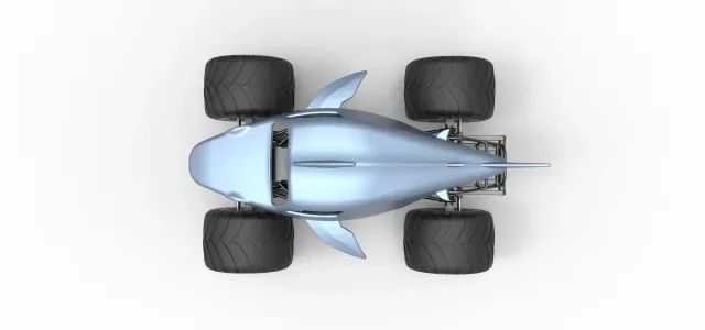 Shark Monster Truck Scale 1:25 — Фото 6 из 9