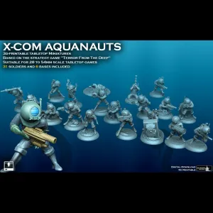 XCOM Terror From The Deep Aquanauts