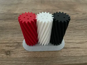 Mechanical salt, pepper and chilli shaker