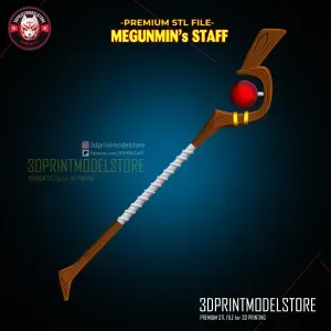 Megumin Staff Cosplay Weapon Anime Props KonoSuba
