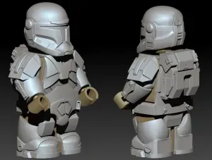 REPUBLIC COMMANDO STAR WARS LEGO CUSTOM MINIFIGURE SET