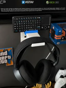 Headset Holder - Keyboard Holder Attachment