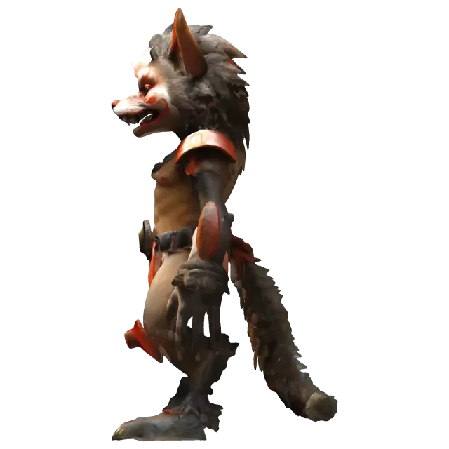Fierce Fox-Oni Guardian — Фото 6 из 9