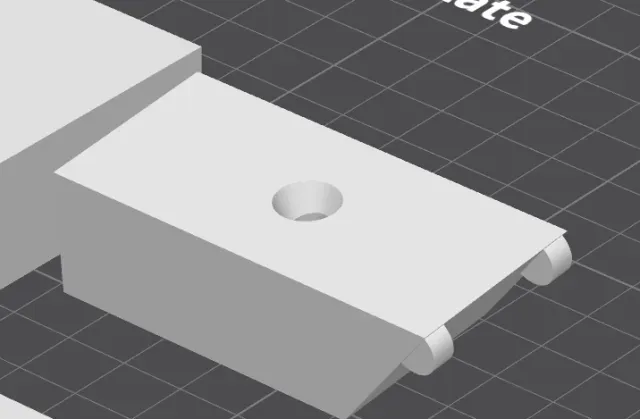 vinyl roll holder wall bracket — Image 8 of 9