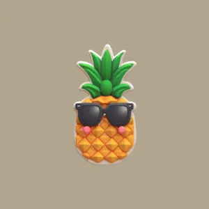 pinapple fridge magnets