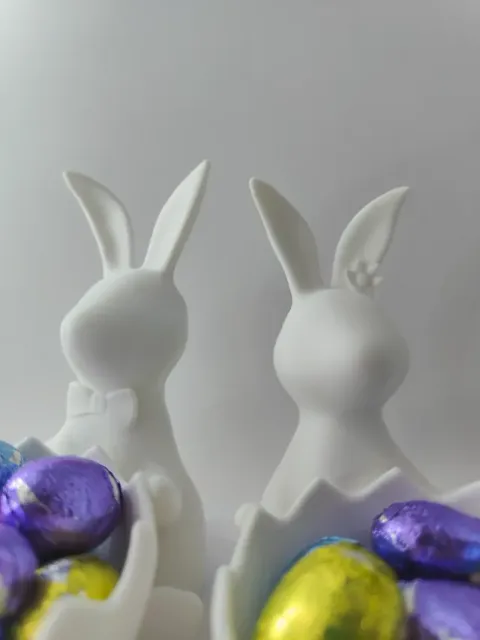 Easter Bunny Girl with Egg Basket — Фото 8 из 9