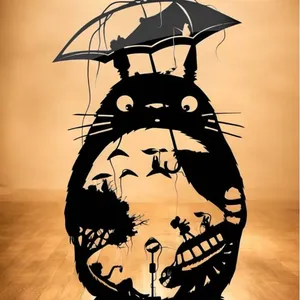 Wallart Totoro Anime 0,2 mm nozzle