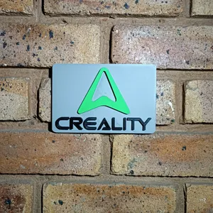 Creality mounting board for Creality Logo and name