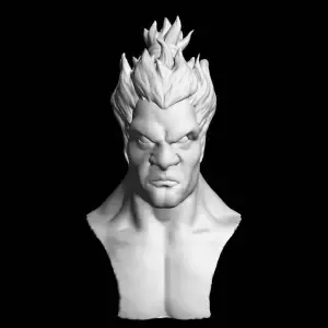 Akuma Bust Street Figther
