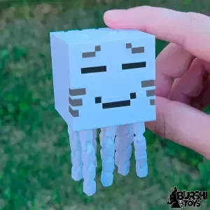 HAPPY GHAST MINECRAFT FLEXI ARTICULATED TOY (3mf Included)