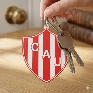 Argentine Football Keychain - Union de Santa Fe