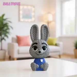 Baby Judy Hopps Rabbit From Zootopia - Knitted - Crochet