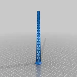 Electric pole raillroad 1:87 H0