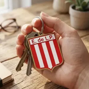 Argentine Football Keychain - Estudiantes de La Plata