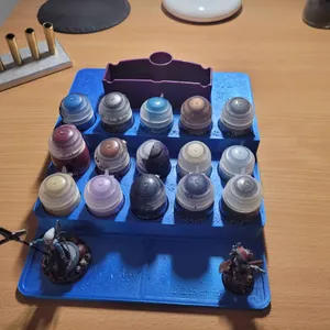 Warhammer 40K Paint Holder – Multiple Versions & Bottle Size
