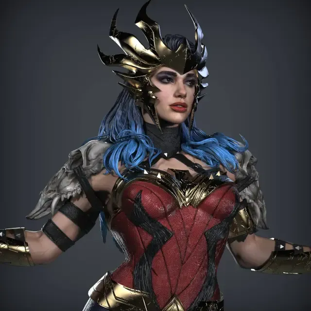 Death Metal Wonder Woman Armor Costume