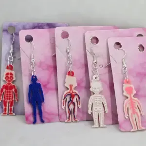Human Body Earrings