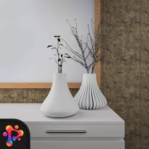 Vase Set v3 by Polymeria