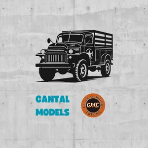 GMC VINTAGE US ARMY TRUCK | 2D WALL ART