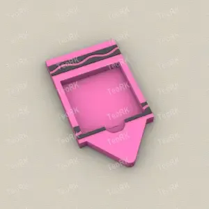 Post-It, Sticky Note Holder crayon