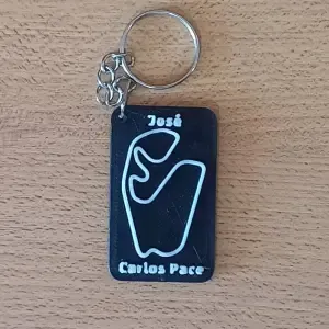 JOSE CARLOS PACE Circuit Key Chain