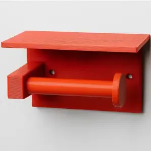 Toilet Paper Holder with Phone Stand