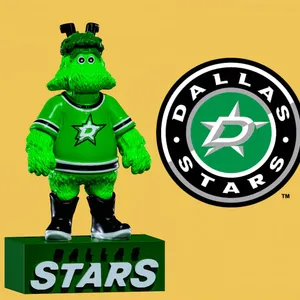 NHL - Dallas Stars - Victor E Green Mascot statue - 3d Print