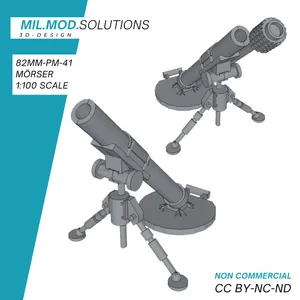82mm-PM-41 Mörser WW2