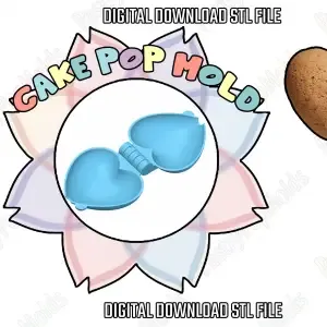 Heart Cake Pop Mold