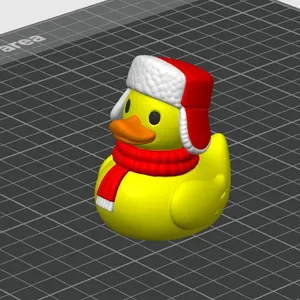 Winter Jeep Duck